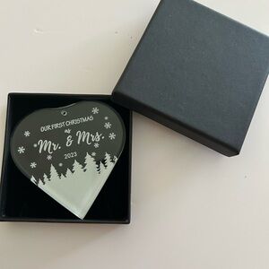 Our First Christmas as Mr. And Mrs. Keepsake Ornament 2023 - BRAND NEW